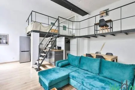 Wehost - Loft Design Au Coeur Du Marais - 4 Voyageurs * Paris